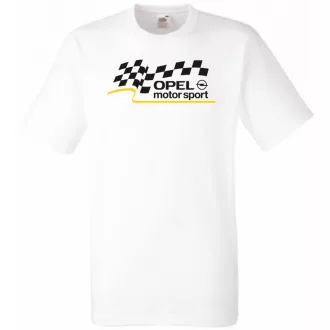 Autó fan Opel Motorsport férfi rövid ujjú póló