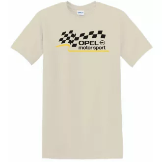 Autó fan Opel Motorsport férfi rövid ujjú póló