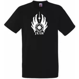 Szimbólum Jedi férfi rövid ujjú póló
