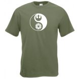 Yin Yang Birodalom vs. Lázadók férfi rövid ujjú póló