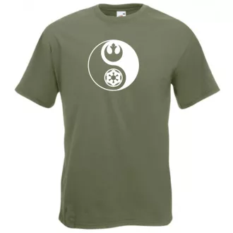 Yin Yang Birodalom vs. Lázadók férfi rövid ujjú póló