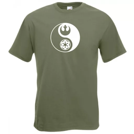 Yin Yang Birodalom vs. Lázadók férfi rövid ujjú póló