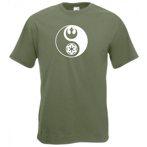 Yin Yang Birodalom vs. Lázadók férfi rövid ujjú póló