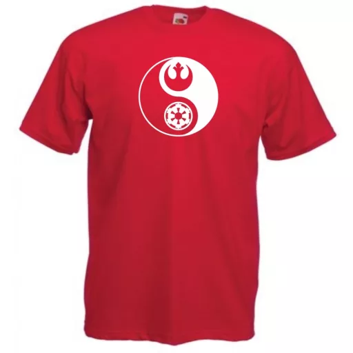 Yin Yang Birodalom vs. Lázadók férfi rövid ujjú póló