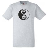 Yin Yang Birodalom vs. Lázadók férfi rövid ujjú póló