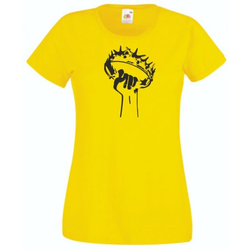 Korona és kéz - GOT női rövid ujjú póló