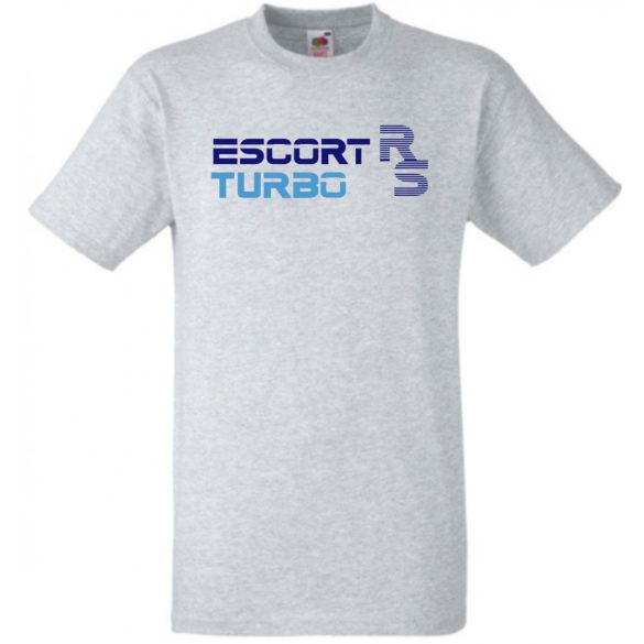 Auto fan Ford Escort Turbo RS férfi rövid ujjú póló