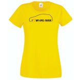 Auto fan I Love Opel Corsa női rövid ujjú póló