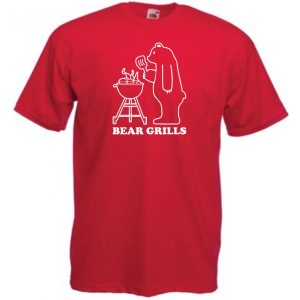 Bear Grills férfi rövid ujjú póló