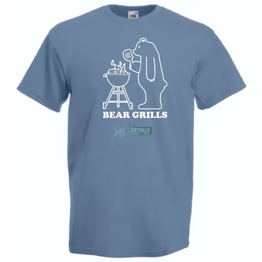 Bear Grills férfi rövid ujjú póló