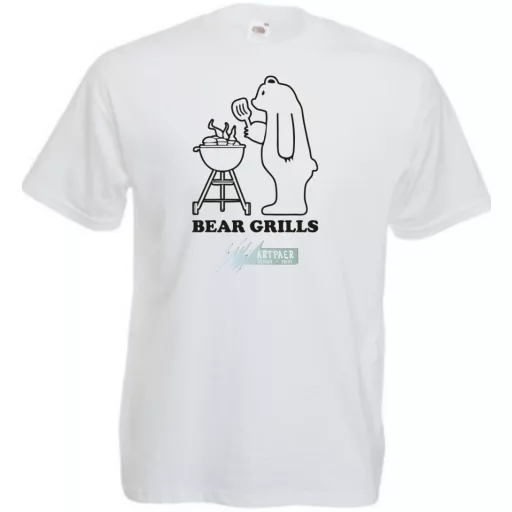 Bear Grills férfi rövid ujjú póló