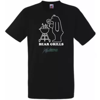 Bear Grills férfi rövid ujjú póló