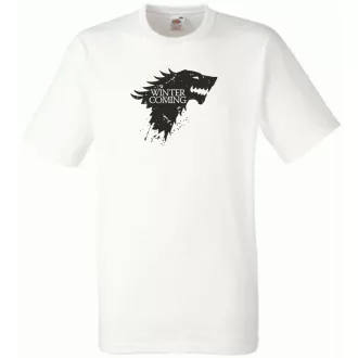   House Stark - Winter is Coming - Got férfi rövid ujjú póló