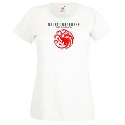   House Targaryen - Fire and Blood - GOT női rövid ujjú póló