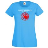 House Targaryen - Fire and Blood - GOT női rövid ujjú póló