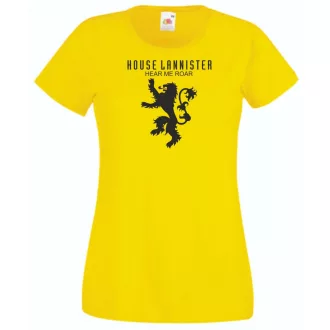 House Lannister - GOT női rövid ujjú póló