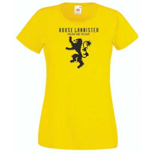 House Lannister - GOT női rövid ujjú póló