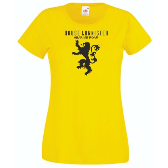 House Lannister - GOT női rövid ujjú póló