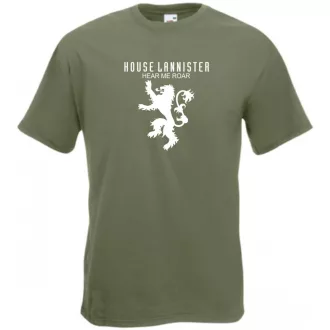 House Lannister - GOT férfi rövid ujjú póló