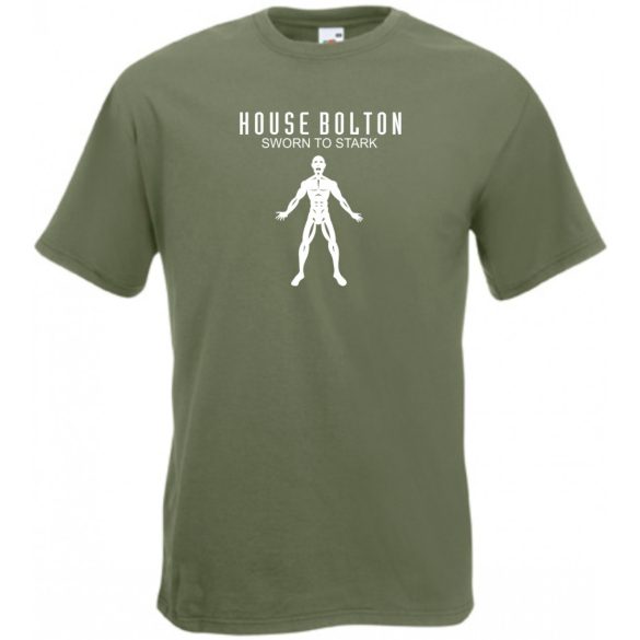 House Bolton - GOT férfi rövid ujjú póló