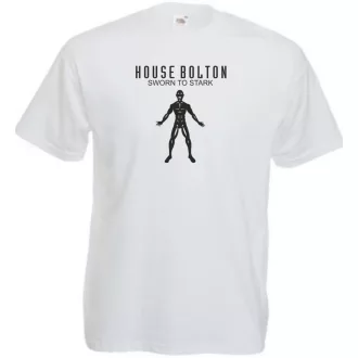 House Bolton - GOT férfi rövid ujjú póló