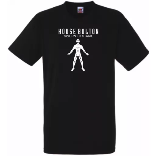 House Bolton - GOT férfi rövid ujjú póló