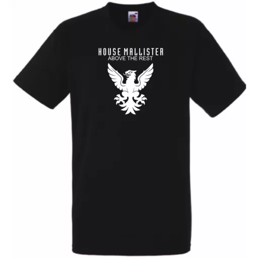 House Mallister férfi rövid ujjú póló