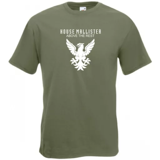 House Mallister férfi rövid ujjú póló