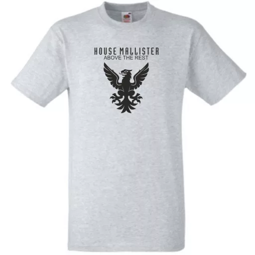 House Mallister férfi rövid ujjú póló