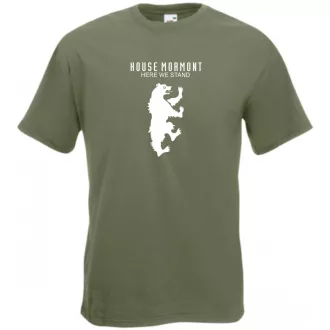 House Mormont - GOT férfi rövid ujjú póló