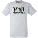 Csapat célok - SquadGoals - Fortnite stílus gyerek rövid ujjú póló