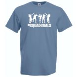 Csapat célok - SquadGoals - Fortnite stílus férfi rövid ujjú póló
