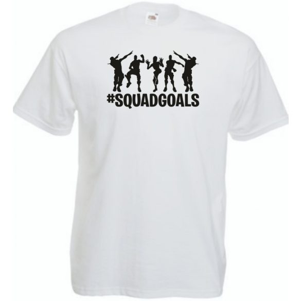 Csapat célok - SquadGoals - Fortnite stílus férfi rövid ujjú póló
