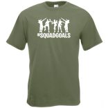 Csapat célok - SquadGoals - Fortnite stílus férfi rövid ujjú póló