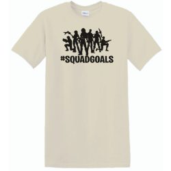   Csapat célok - SquadGoals - Fortnite stílus férfi rövid ujjú póló