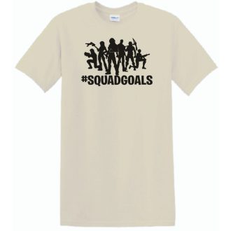   Csapat célok - SquadGoals - Fortnite stílus férfi rövid ujjú póló