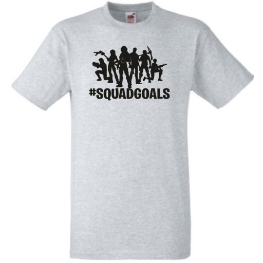 Csapat célok - SquadGoals - Fortnite stílus férfi rövid ujjú póló