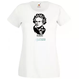 Nagyjaink - Beethoven női rövid ujjú póló