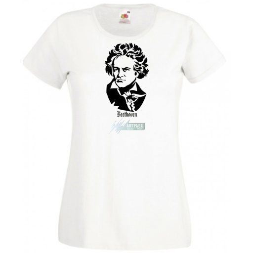 Nagyjaink - Beethoven női rövid ujjú póló