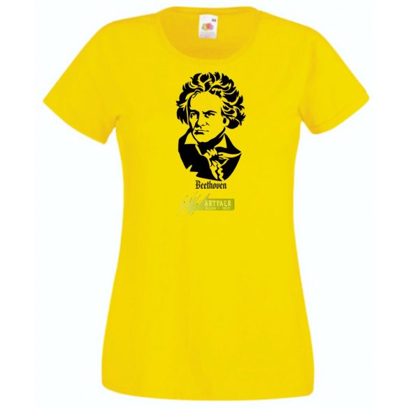 Nagyjaink - Beethoven női rövid ujjú póló