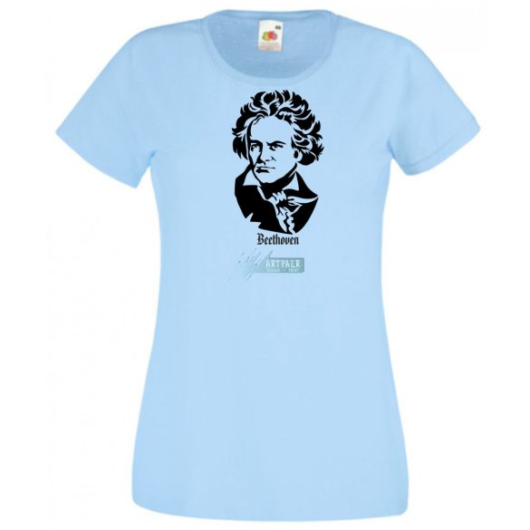Nagyjaink - Beethoven női rövid ujjú póló