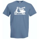 Motor fan Vespa férfi rövid ujjú póló