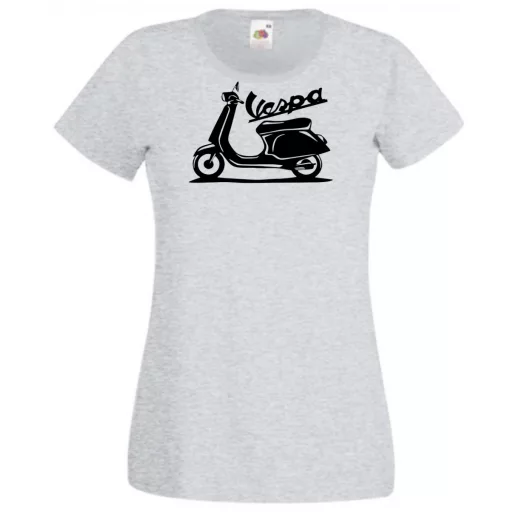 Motor fan Vespa női rövid ujjú póló