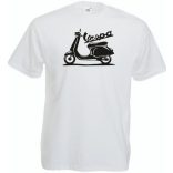 Motor fan Vespa férfi rövid ujjú póló