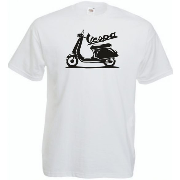 Motor fan Vespa férfi rövid ujjú póló