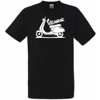 Motor fan Vespa férfi rövid ujjú póló