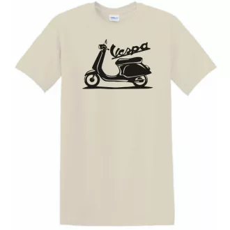 Motor fan Vespa férfi rövid ujjú póló