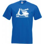 Motor fan Vespa férfi rövid ujjú póló