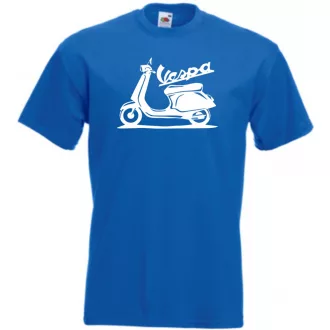 Motor fan Vespa férfi rövid ujjú póló