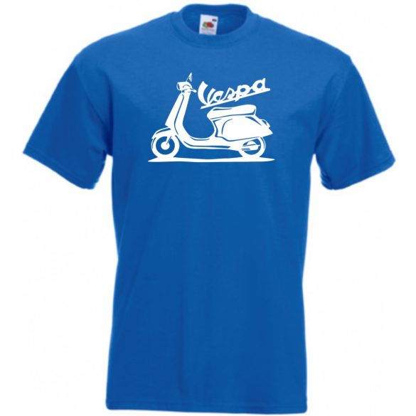 Motor fan Vespa férfi rövid ujjú póló